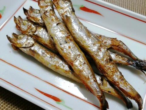 ししゃものバター醤油焼き